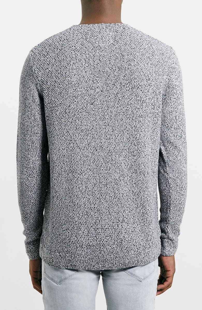 Topman Crewneck Sweater, Alternate, color,