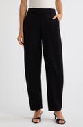 Anne Klein Slash Pocket Barrel Leg Pants