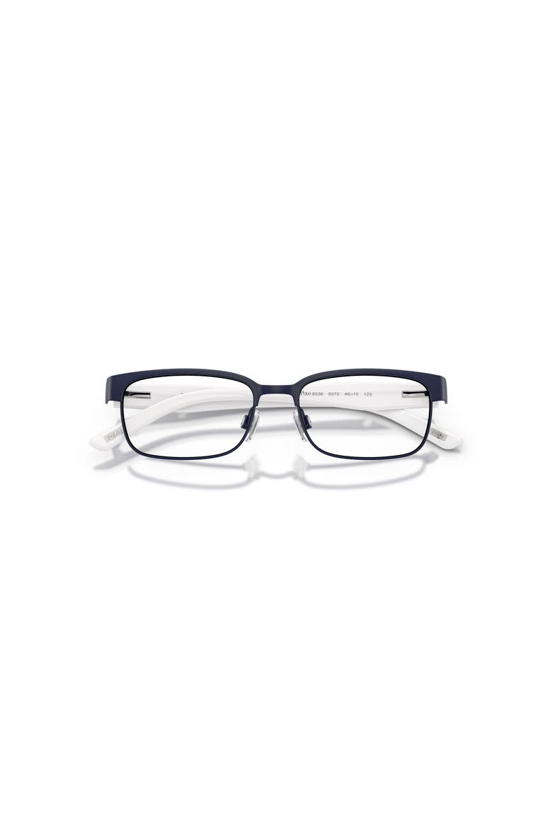 46mm Rectangle optical glasses, Alternate, color, Blue
