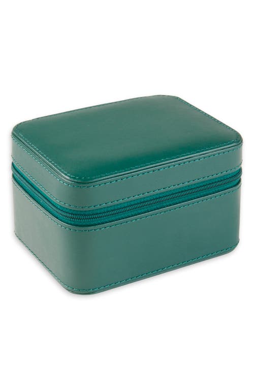 Bey-berk Matteo Leather Watch Case In Green