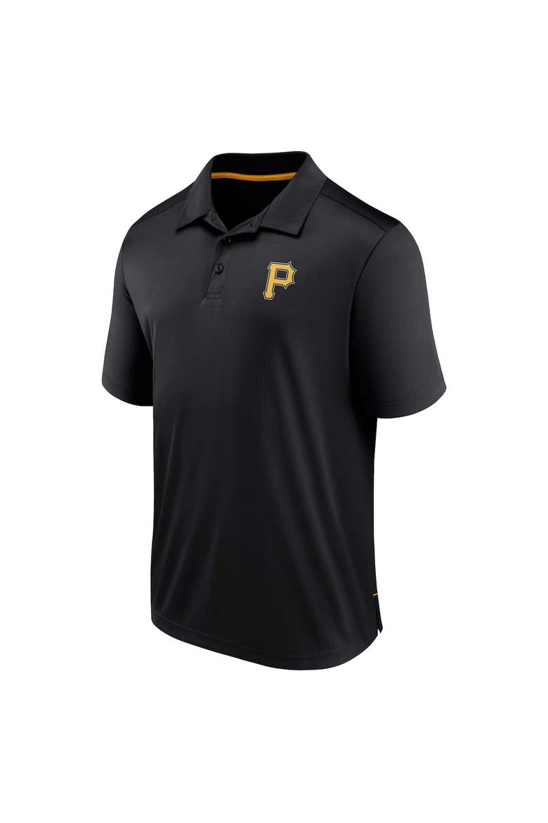 Men's Fanatics Branded Black Pittsburgh Pirates Hands Down Polo, Alternate, color, Black