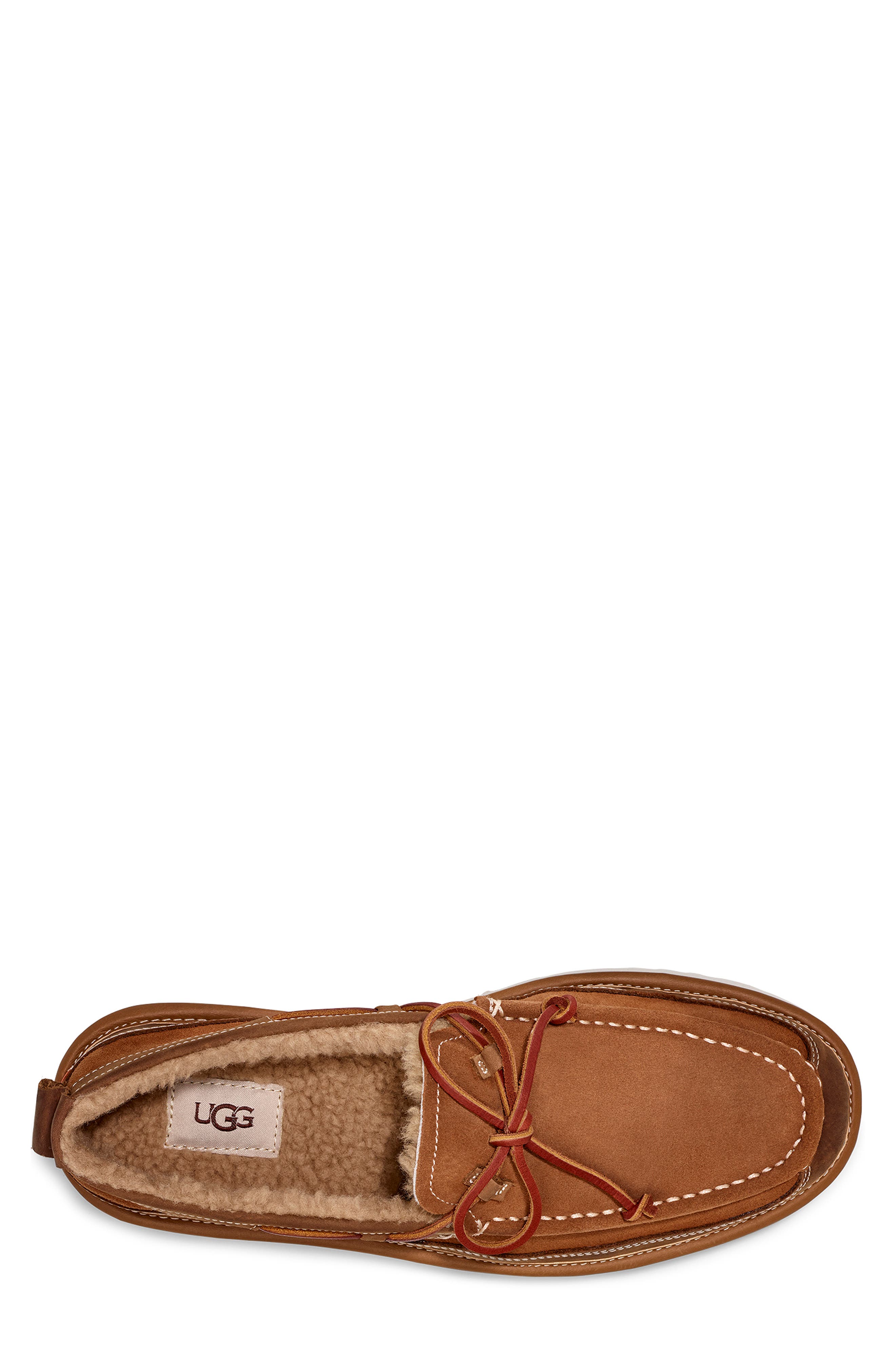 Dex Slipper, Alternate, color, CHESTNUT