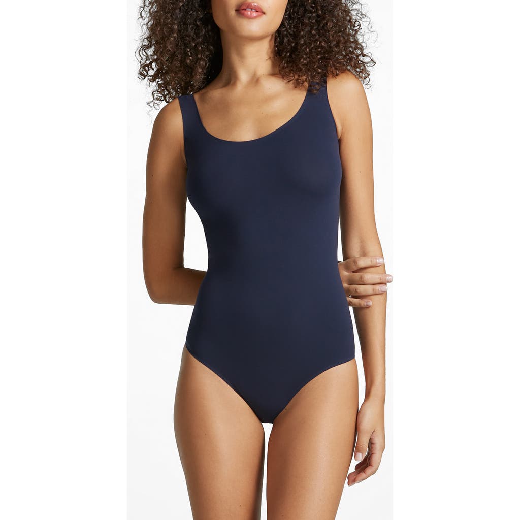 Commando Ballet Tank Bodysuit In Navy
