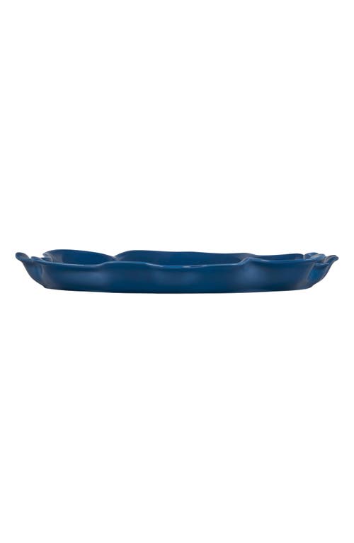 Le Creuset Iris Stoneware Serving Platter In Marseille