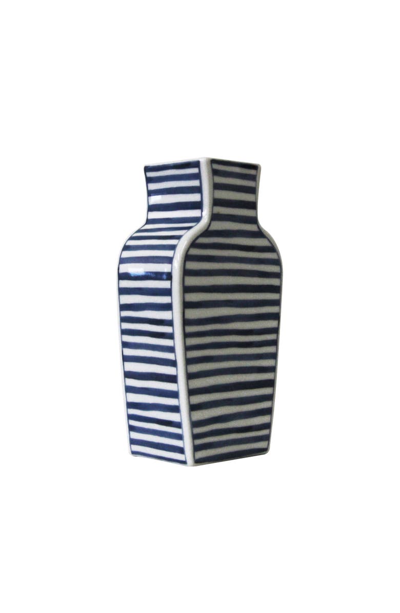 Twig New York Well Versed Small Blue Vase, Alternate, color, Multi