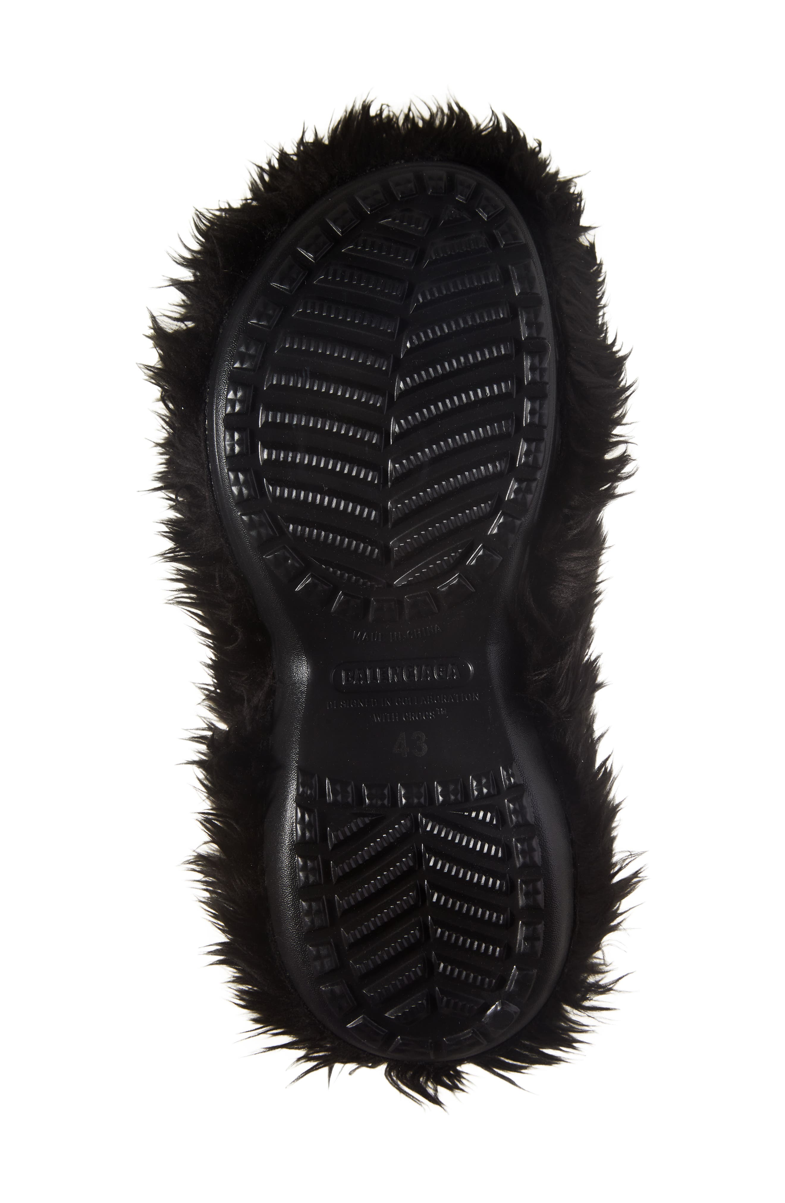 x CROCS Faux Fur Clog (Men) | Nordstrom
