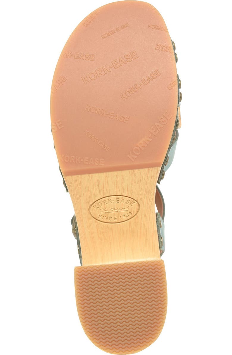 Kork-Ease<sup>®</sup> Ester Platform Sandal, Alternate, color, Teal Leather