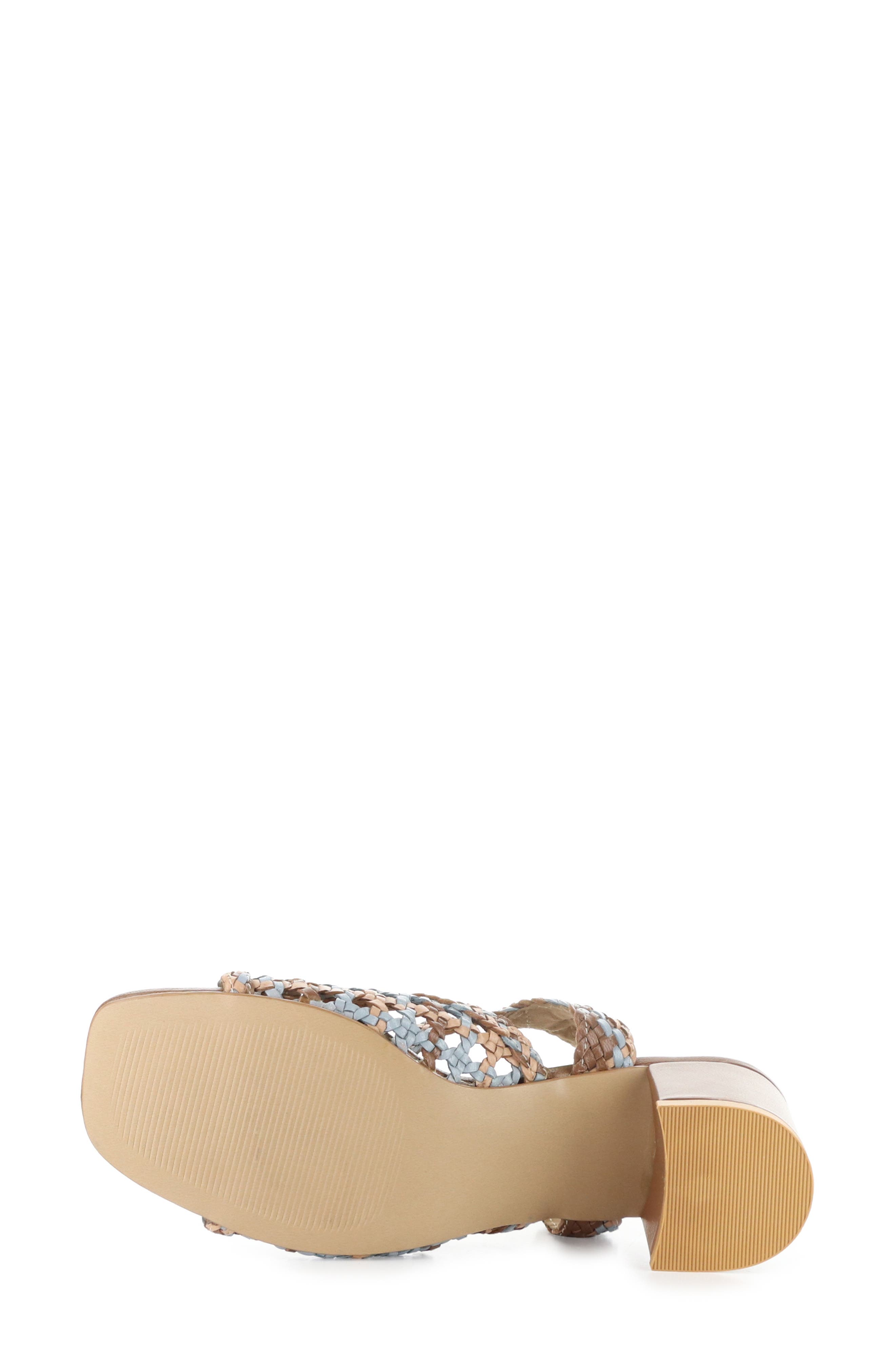 Wendi Ankle Strap Sandal, Alternate, color, TAN MIX