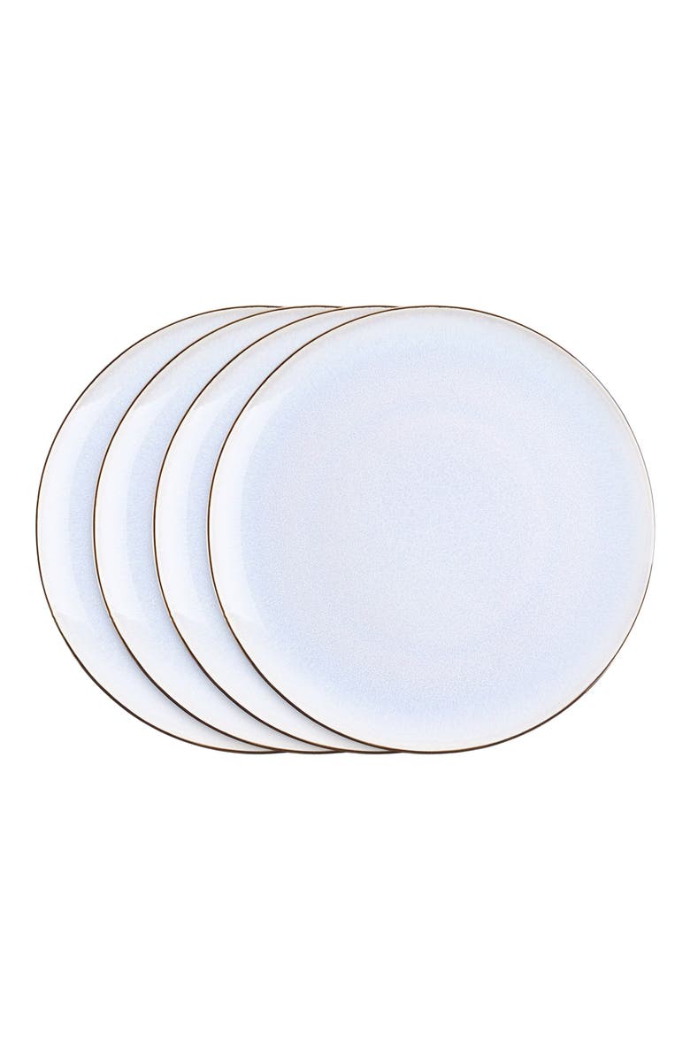 Stone Lain Josephine Porcelain 4-Piece Dinner Plate Set, Main, color, Lavender