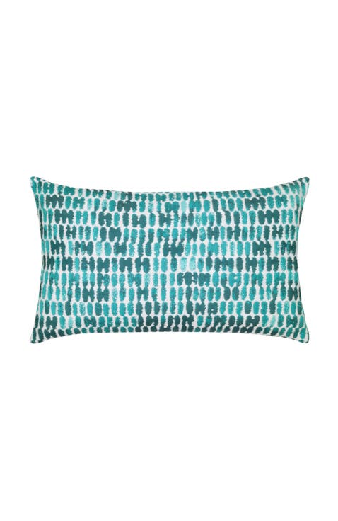 Thumbprint Indoor & Outdoor Woven Accent Pillow
