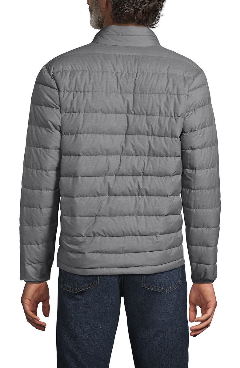 Lands' End Wanderweight Ultralight Packable Down Jacket, Alternate, color, Mica Heather