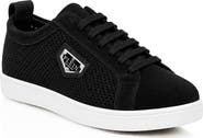 PHILIPP PLEIN Perforated Suede Low-Top Sneakers Men