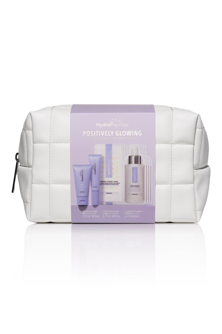 Positively Glowing - Peptide Powered Brightening Set $173 Value, Alternate, color, NO COLOR