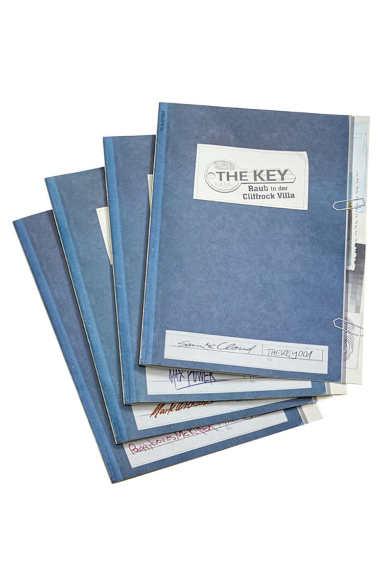 HABA The Key Theft in Cliffrock Villa - Strategy Deduction Kids Games for Ages 8-12, Family Mystery Board Game with Puzzles and Replayable Clues, Alternate, color, Multi