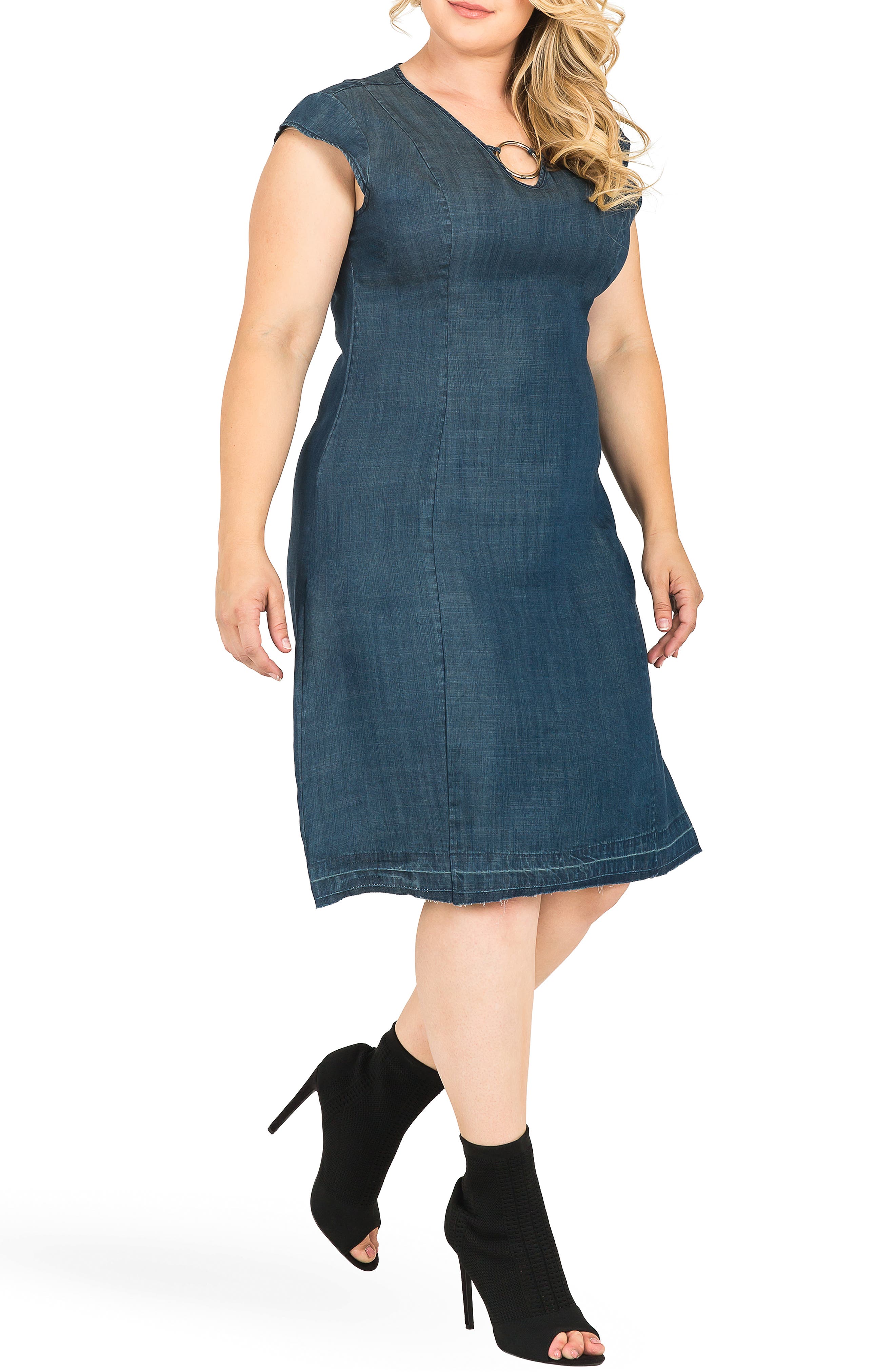 Standards & Practices Belinda O-Ring Tencel Dress (Women) | Nordstromrack