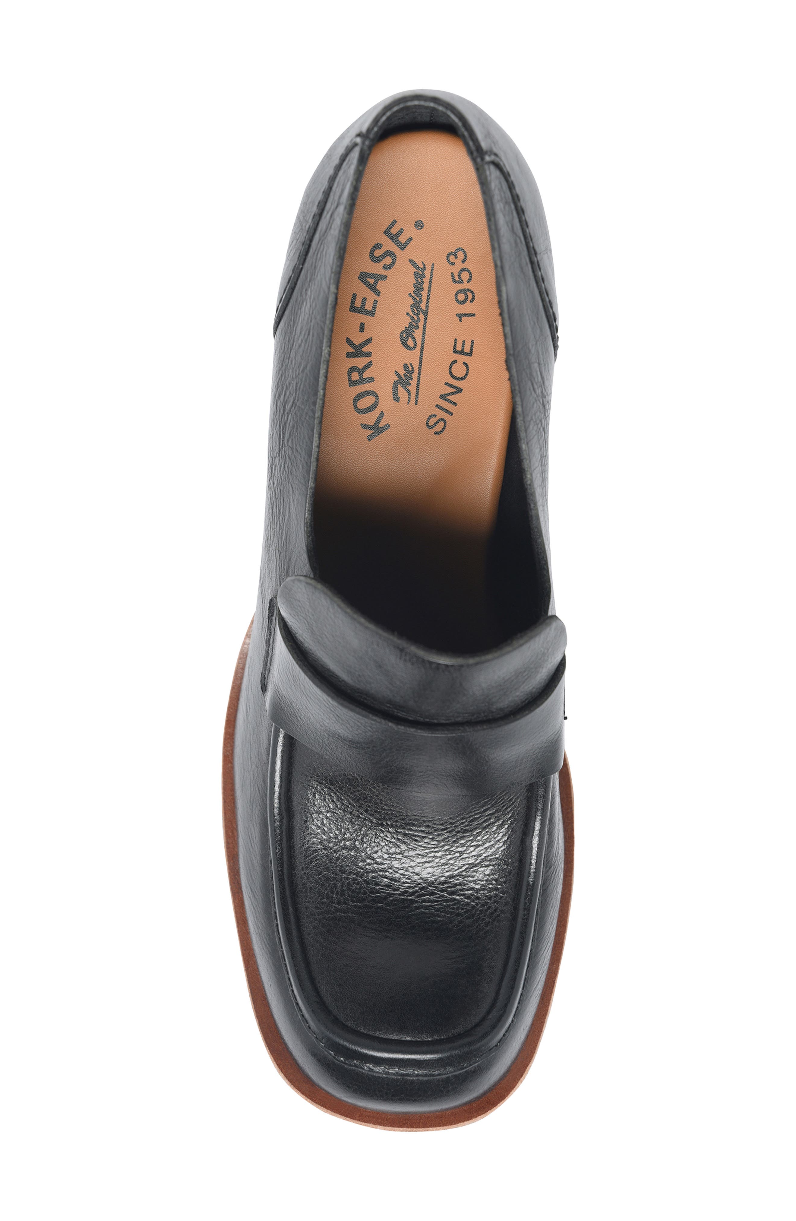 Kork-Ease<sup
®</sup
 Aston Loafer Pump, Alternate, color, Black