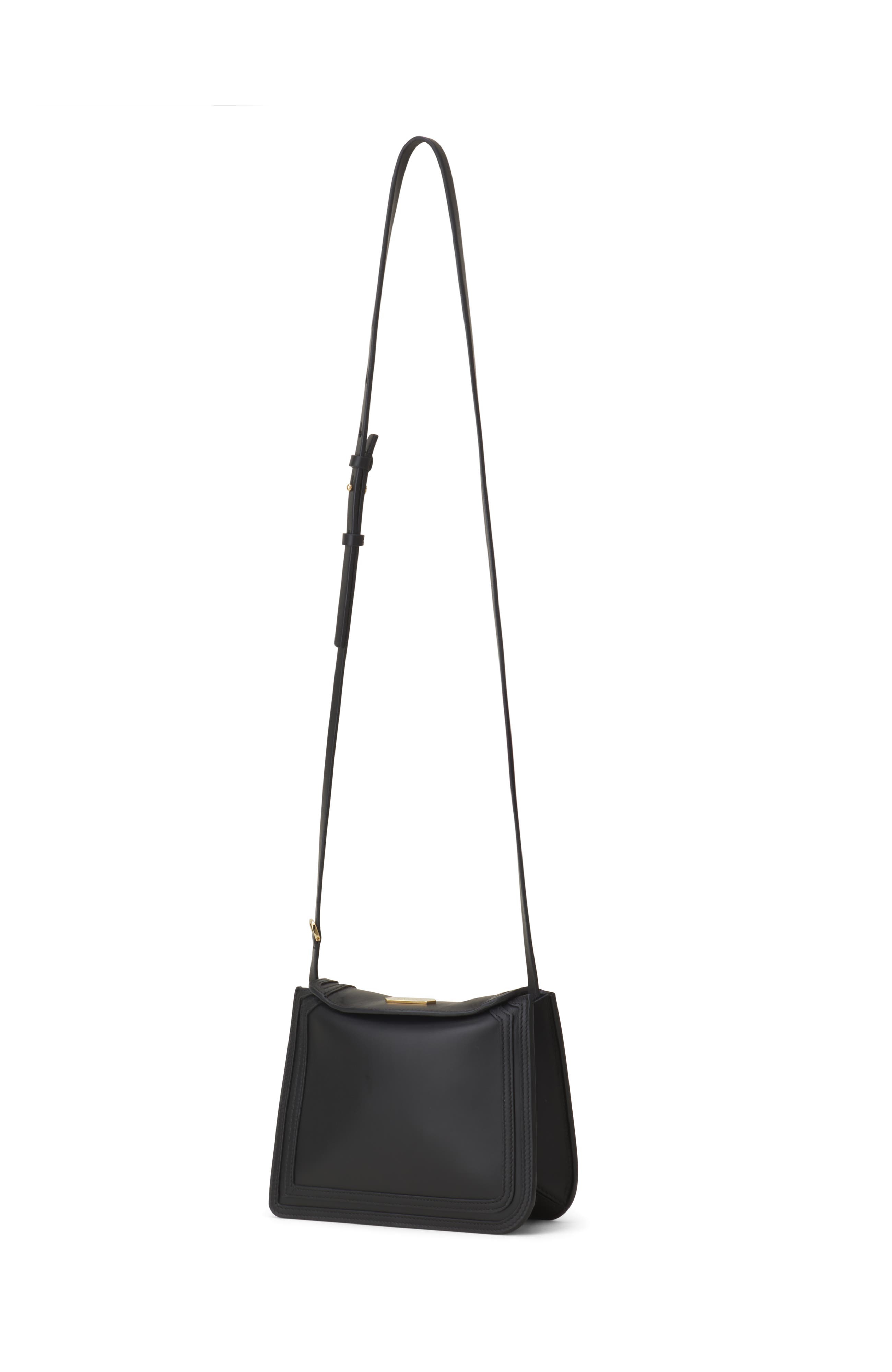 Compagnon 16 Leather Bag, Alternate, color, Black