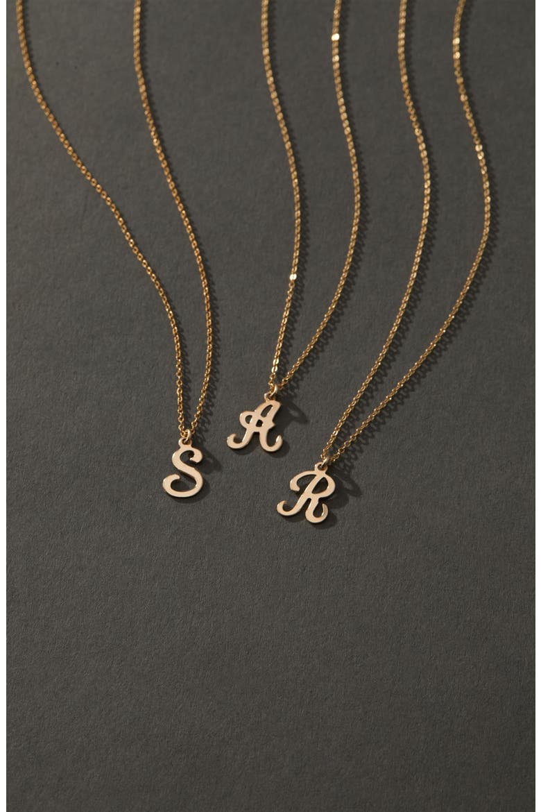 Gianna Initial Pendant Necklace, Alternate, color, GOLD / A