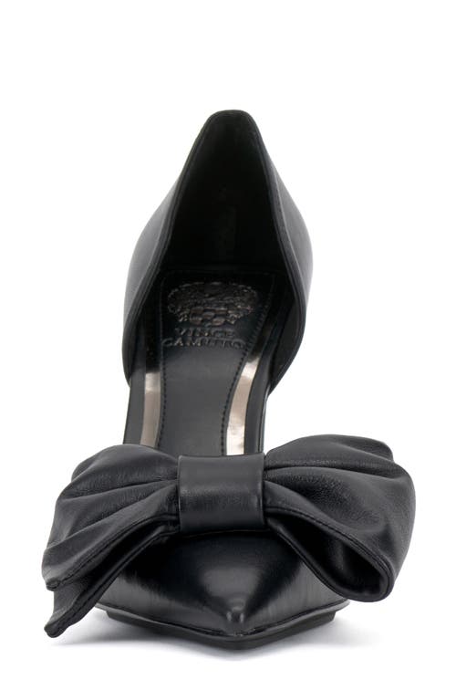 Vince Camuto Burke Bow Pump In Black