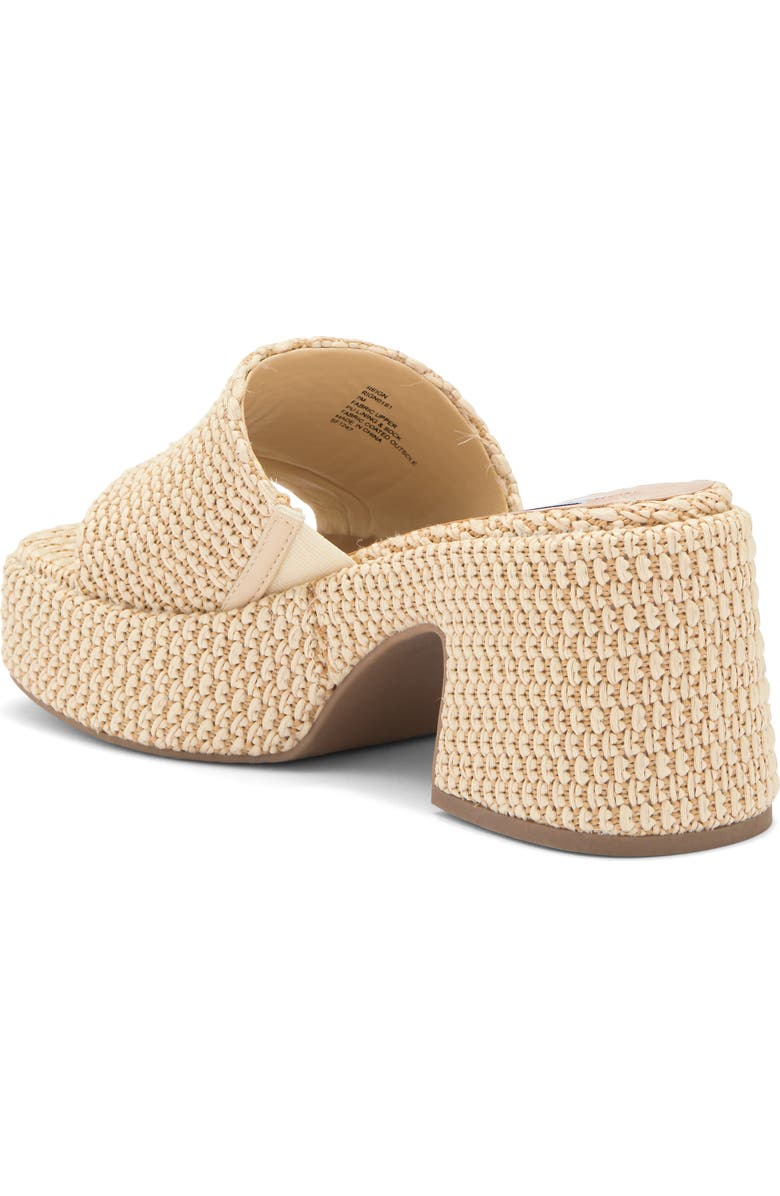 Steve Madden Reign Platform Mule, Alternate, color, Natural Multi