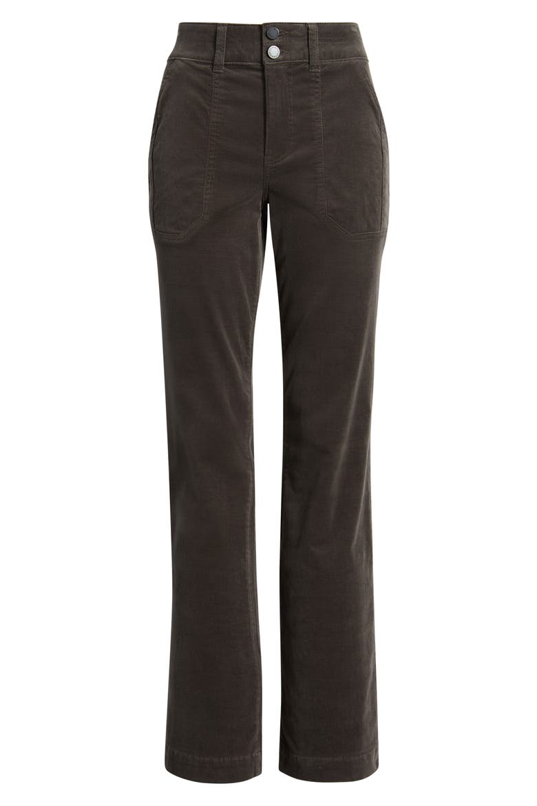 Madison High Waist Bootcut Corduroy Pants, Alternate, color, ESPRESSO