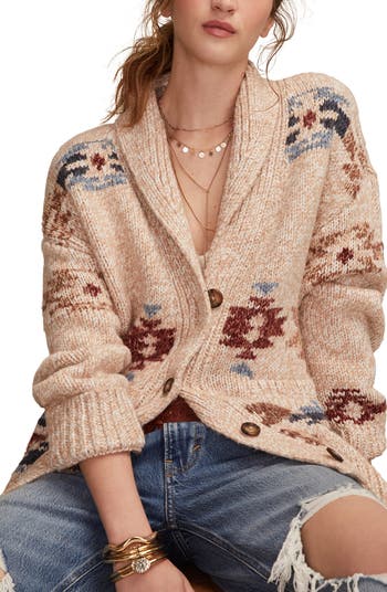 Santa Fe Intarsia Horse Cardigan