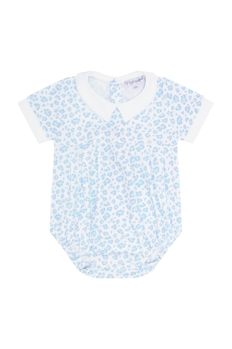 Blue Cheetah Print Bubble - Baby, Main, color, Blue