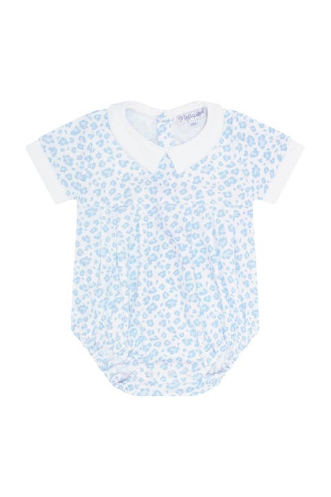 Blue Cheetah Print Bubble - Baby