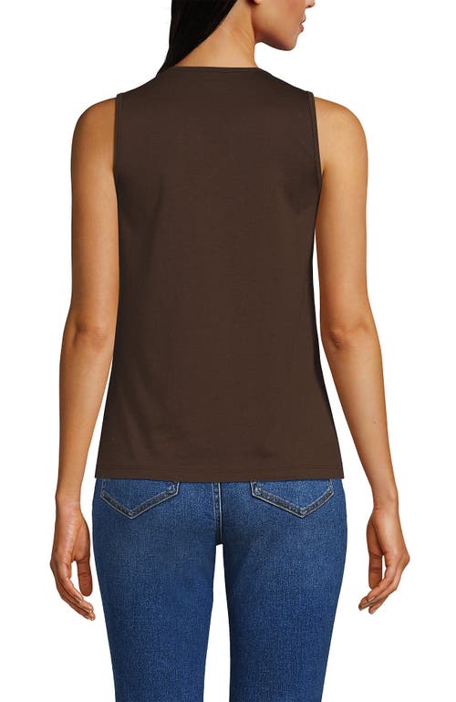 LANDS' END LANDS' END SUPIMA KEYHOLE TANK