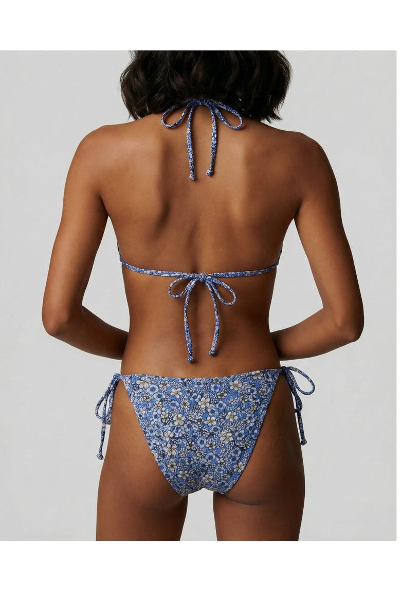 Floral Field Womens Bikini Top, Alternate, color, Floral Field Blue
