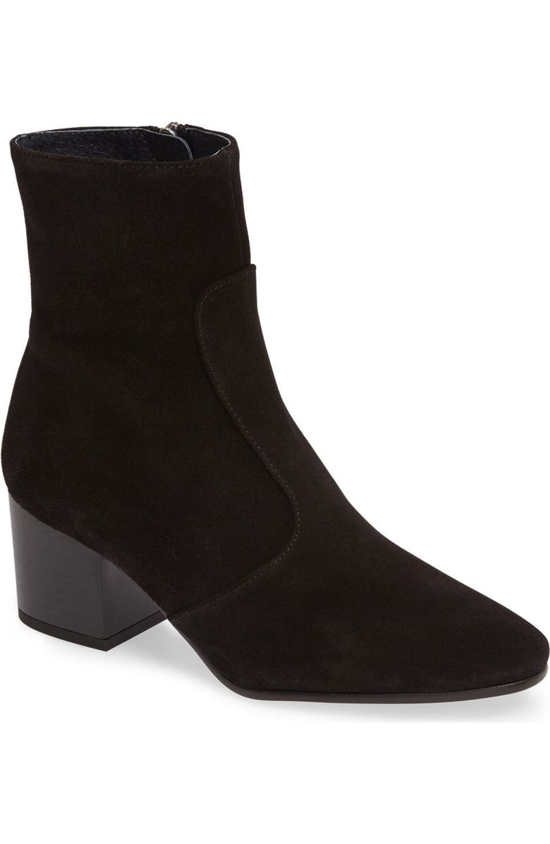 Topshop 'Mustard' Western Boot, Main, color,