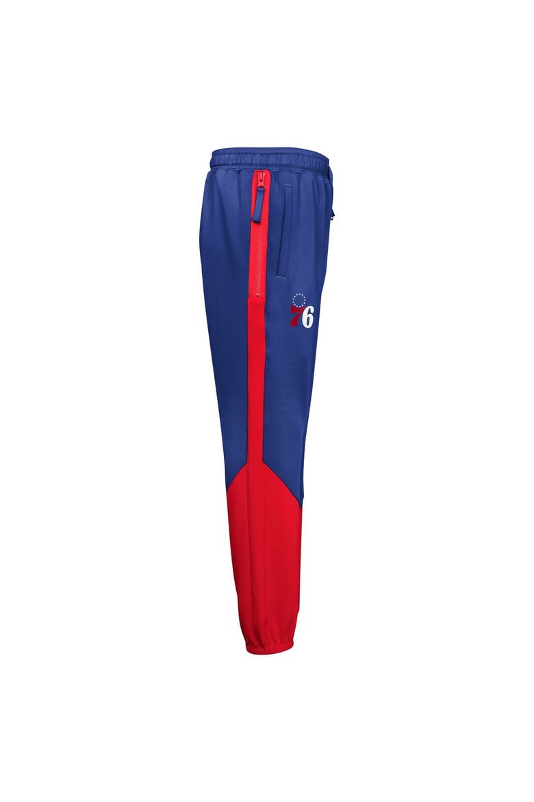 Youth Nike Royal Philadelphia 76ers 2024/25 Authentic Showtime Pants, Alternate, color, Royal