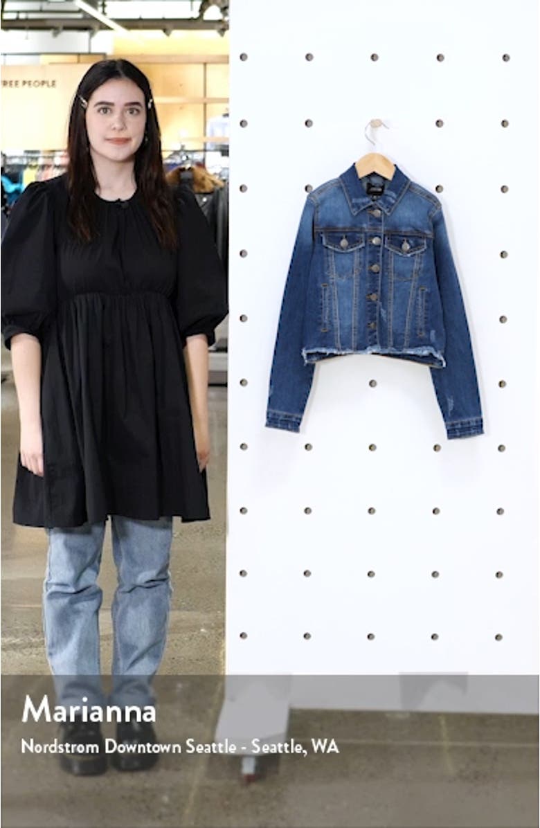 The Jordan Distressed Denim Jacket, sales video thumbnail