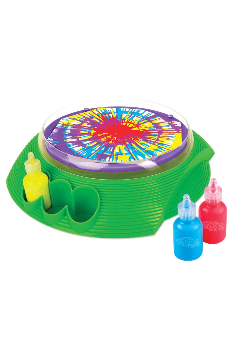 CRA-Z-ART Crazart Spinning Art Kit, Paint Crafts, Washable Paint, Plastic, Kids Ages 6+, Alternate, color, Multicolored