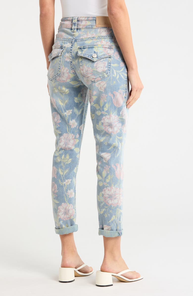 Seven7 Starlette Crop Jeans, Alternate, color, Garden Romance Print