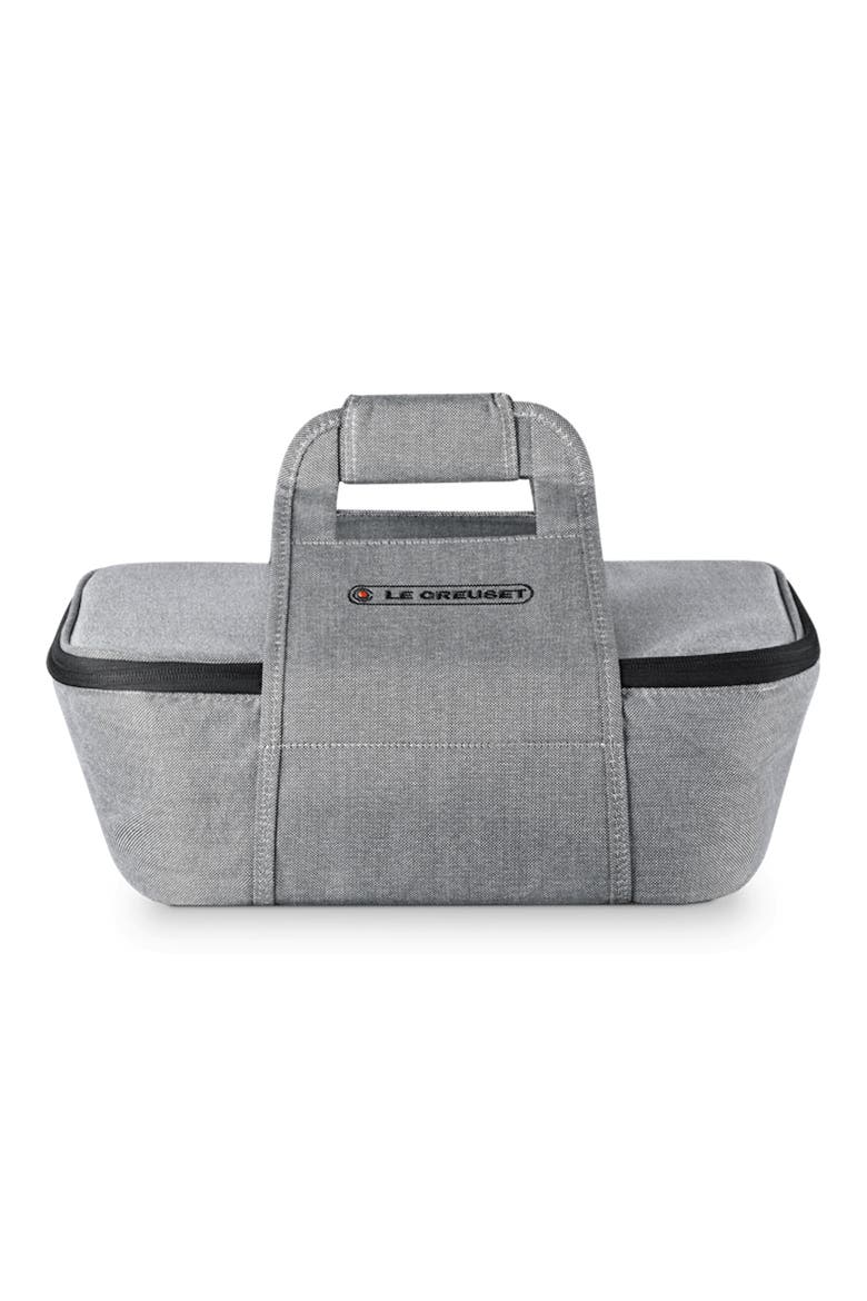 Canvas Bakeware Tote, Main, color, NOIR
