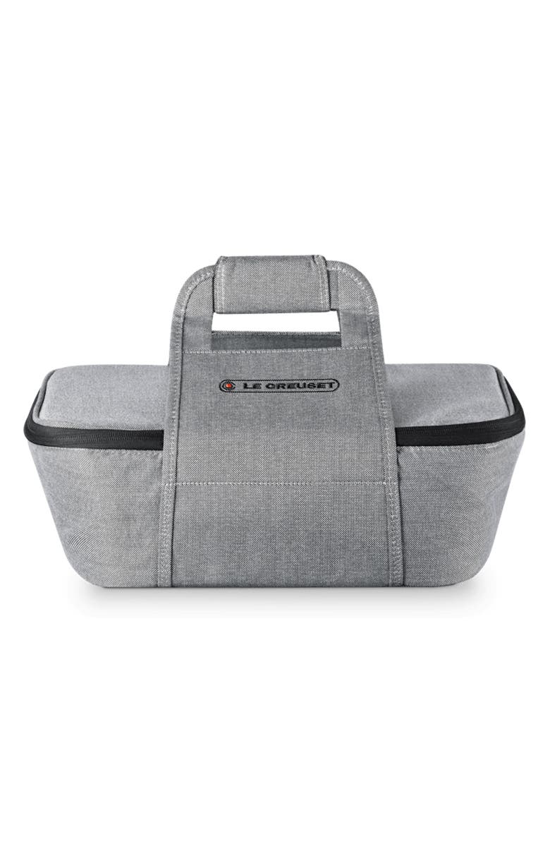 Le Creuset Canvas Bakeware Tote, Main, color, Noir