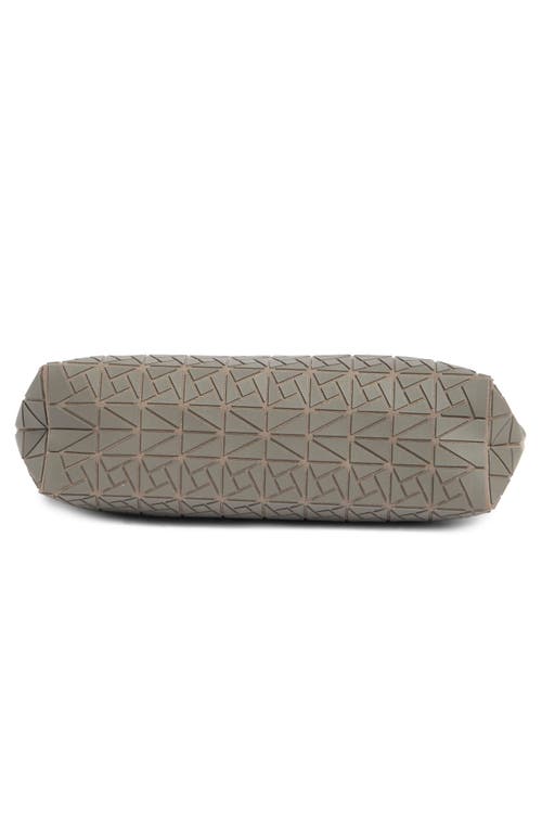 Patrizia Luca Box Pattern Clutch In Gray