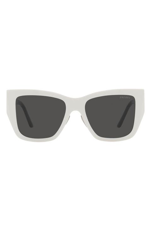 54mm Geometric Sunglasses