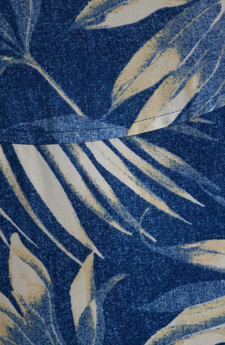 Connected Apparel Lace Up Back Sleeveless Midi Dress, Alternate, color, Demin