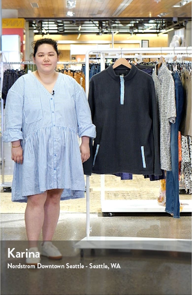 Rubin Quarter Snap Fleece Pullover, sales video thumbnail