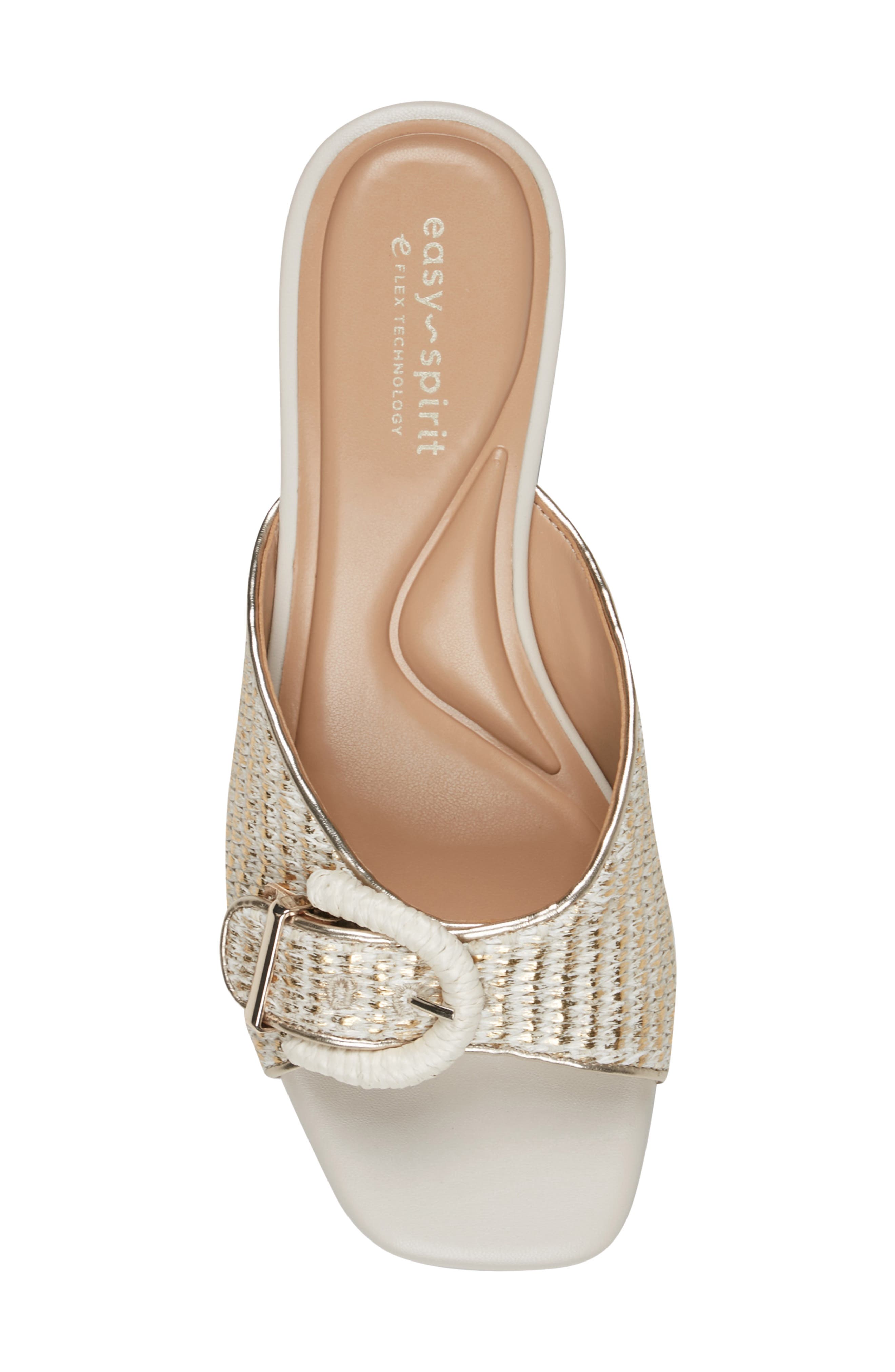 Easy Spirit Rosalind Slide Sandal, Alternate, color, Ivory