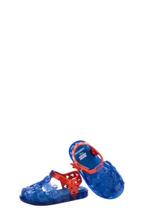 Melissa Kids' Disney® Magic Mickey Sandal In Blue