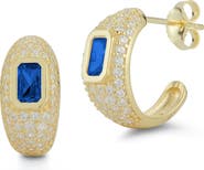 GLAZE JEWELRY Cubic Zirconia Hoop Earrings