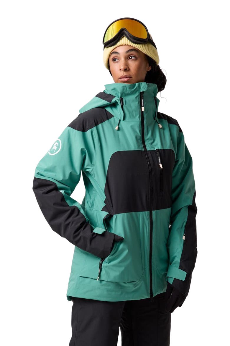 Crestcruiser Insulated Jacket - Women's, Alternate, color, Gearhead Green/Patchart Lining