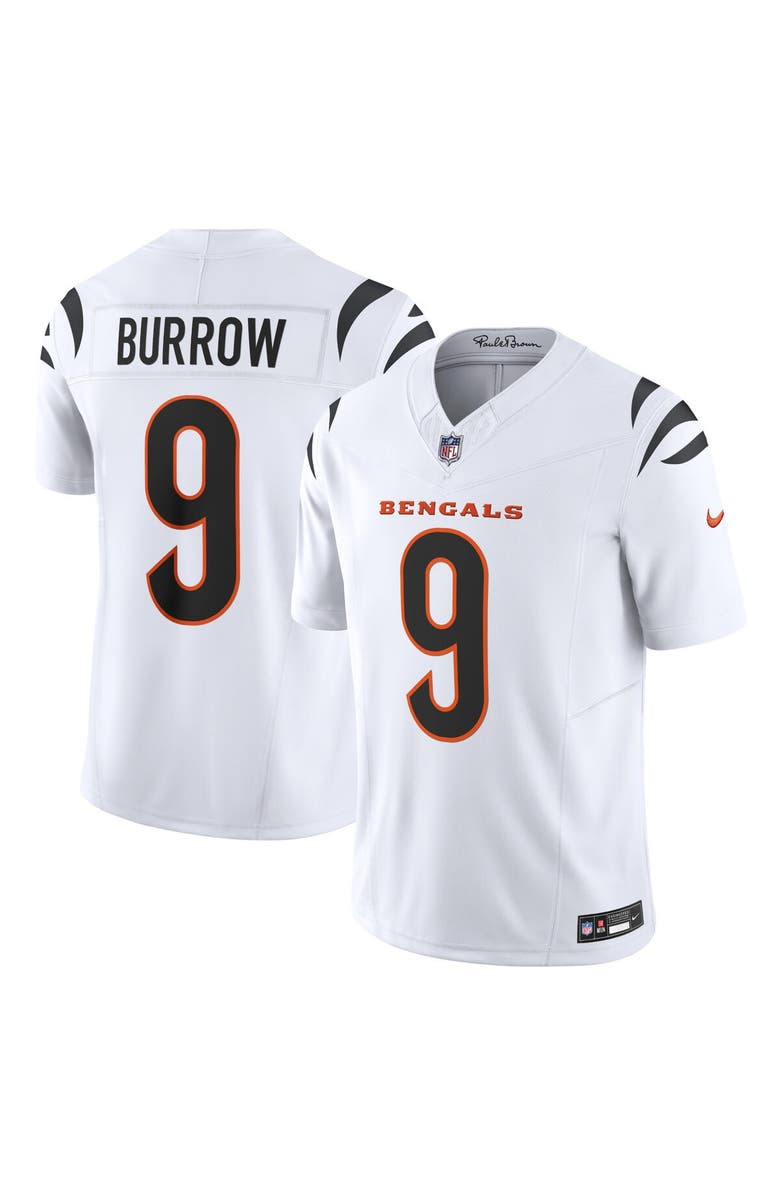 Nike Men's Nike Joe Burrow White Cincinnati Bengals Vapor F.U.S.E. Limited Jersey, Alternate, color, White
