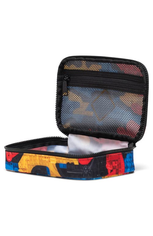 Herschel Supply Co . X Lego® Kids' Heritage Recycled Polyester Pencil Case In Brown