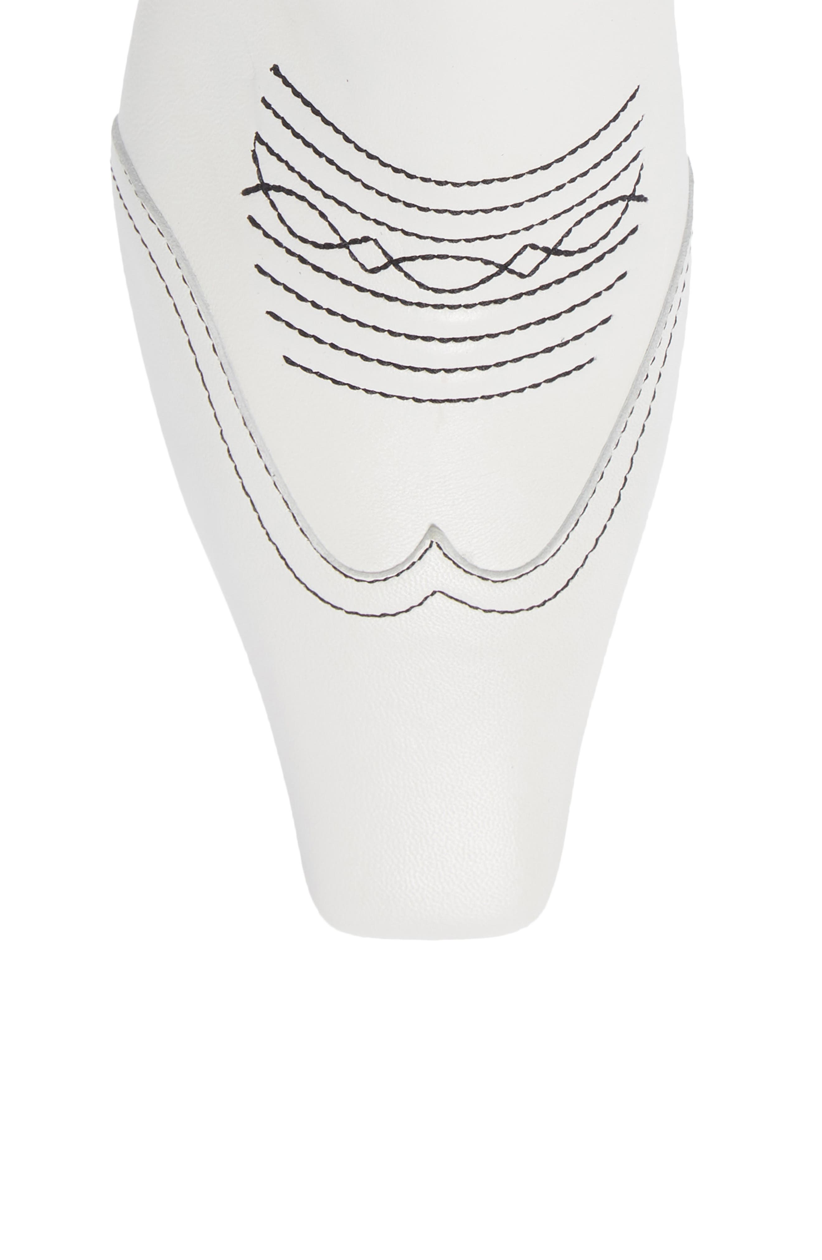 Khaite Dallas Short Western Boot, Alternate, color, 