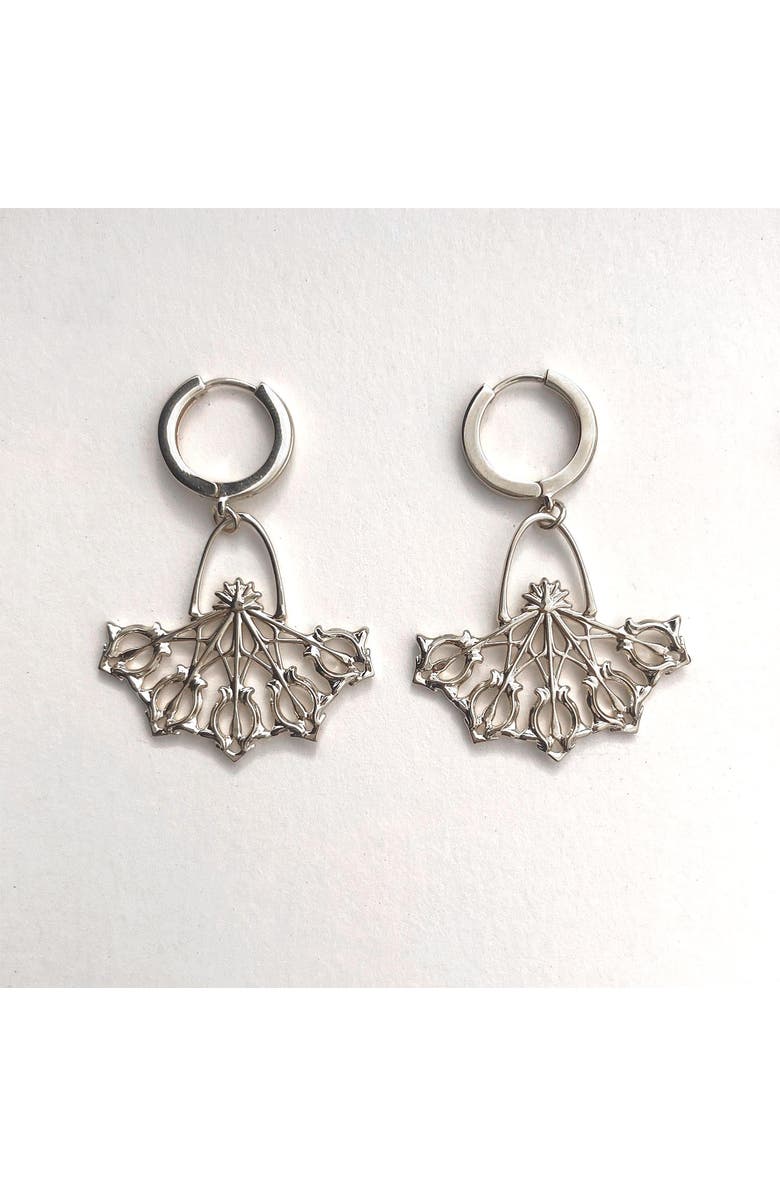 Astor & Orion Daphne Earrings, Alternate, color, Silver