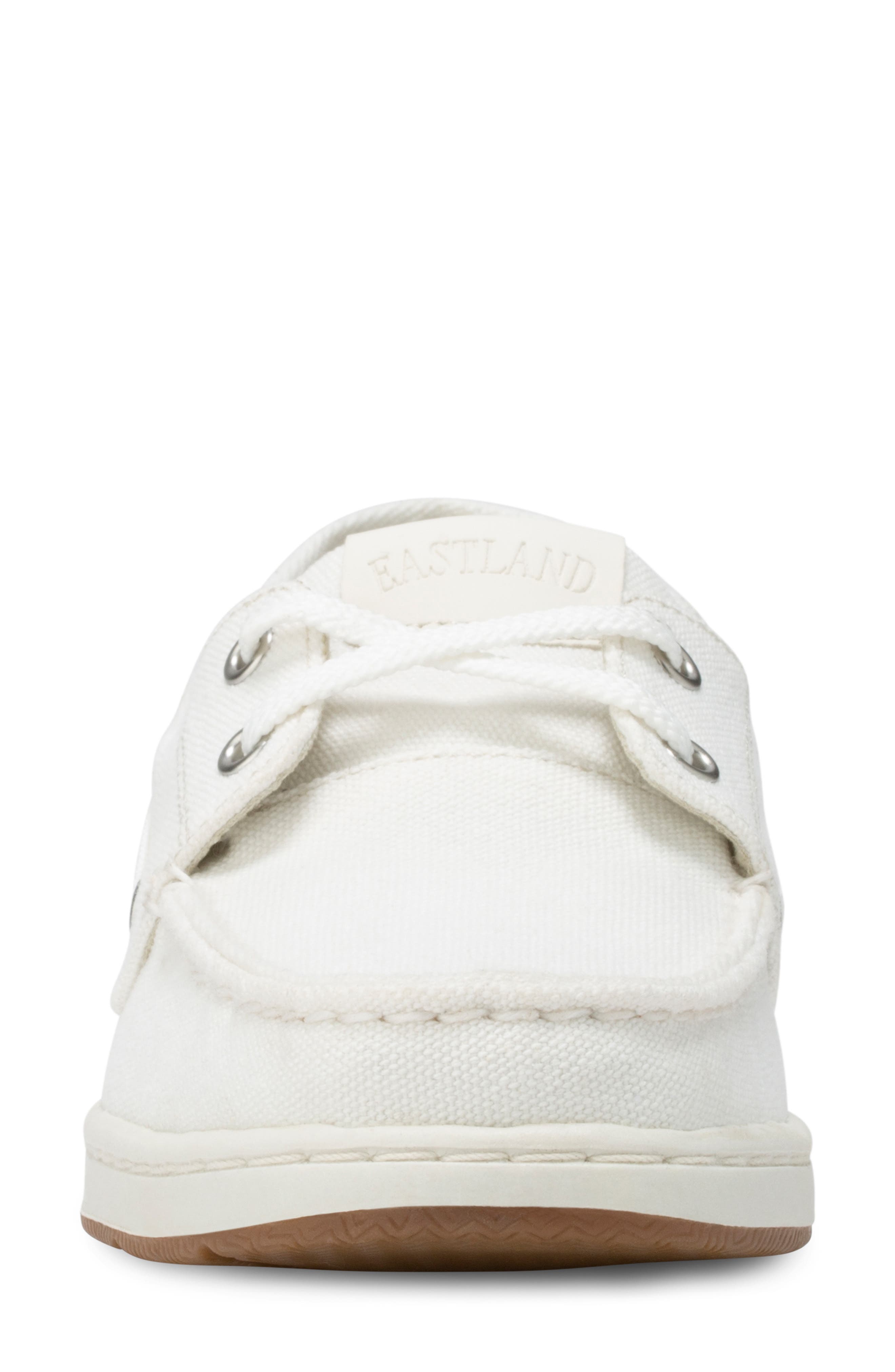Eastland Summer Boat Shoe, Alternate, color, White